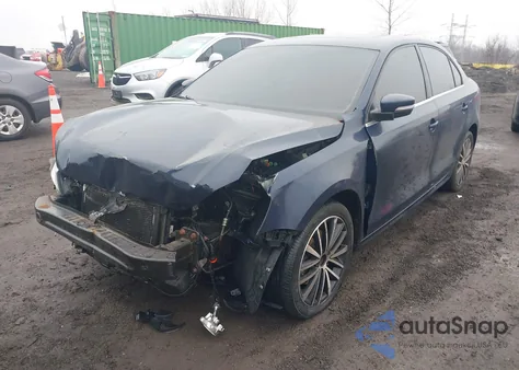 2012 Volkswagen Jetta 2.5L Sel Premium from USA, damaged, VIN 3VWLX7AJ9CM412652